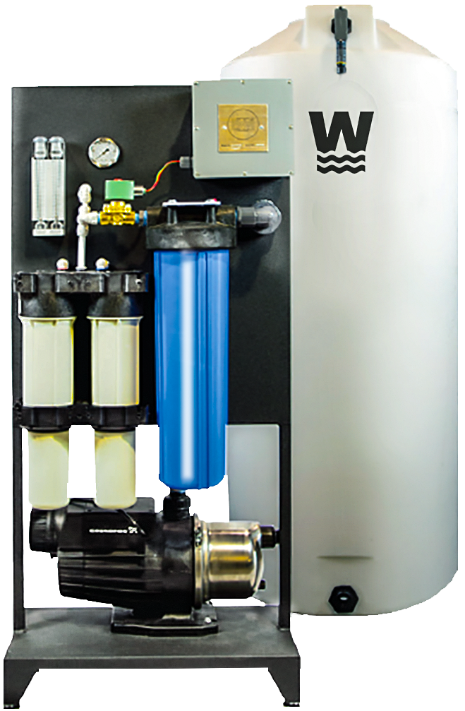The Q Reserve whole-house reverse osmosis system